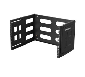 Lanberg Folding Bracket Wall-mount 19" 6U | FB01-5406-10B | Black