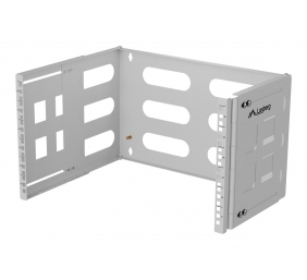 Lanberg Folding Bracket Wall-mount 19" 6U | FB01-5406-10S | Grey