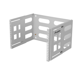 Lanberg Folding Bracket Wall-mount 19" 6U | FB01-5406-10S | Grey