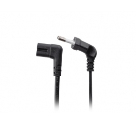 Lanberg CEE 7/16 to EC 320 C7 Euro (radio) power cord 1.8m angled VDE | CA-C7CA-12CC-0018-BK