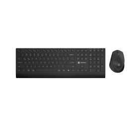 Natec Keyboard and Mouse | Stringray 2 | Keyboard and Mouse Set | Wireless | US | Black