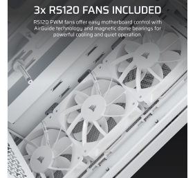 Corsair PC Case | 3200D RS | White | Mid-Tower