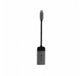 Verbatim 49143 USB-C į HDMI 4K Adapteris, USB 3.1 GEN 1, HDMI 4K (60Hz), 10 cm kabelis, Pilka/Juoda