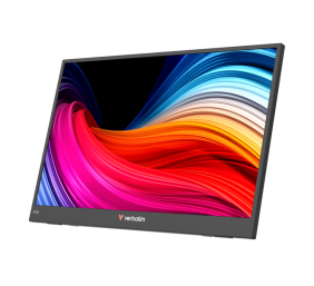 Verbatim 32401 Nešiojamas monitorius LIGHT 15.6'' IPS FHD 1920x1080 10ms 250cd/m2 60Hz, Juoda