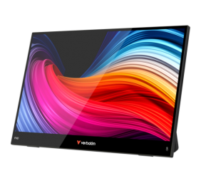 Verbatim 32402 Nešiojamas monitorius LIGHT 15.6'' IPS Touch FHD 1920x1080 10ms 250cd/m2 60Hz, Juoda
