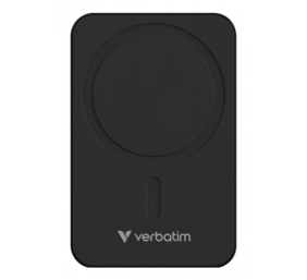 Verbatim 32223 Charge 'n' Go Essentials Magnetic Wireless Išorinė baterija Power Bank 20000mAh Juoda