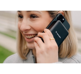 Verbatim 32223 Charge 'n' Go Essentials Magnetic Wireless Išorinė baterija Power Bank 20000mAh Juoda
