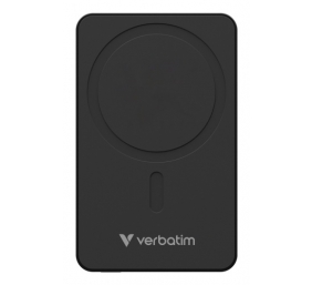 Verbatim 32227 Charge 'n' Go Essentials Magnetic Wireless Išorinė baterija Power Bank 10000mAh Juoda