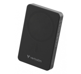 Verbatim 32227 Charge 'n' Go Essentials Magnetic Wireless Išorinė baterija Power Bank 10000mAh Juoda