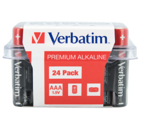 Verbatim 49504 Alkaline baterijos AAA LR03 (24 vnt pakuotėje)