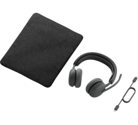 Logitech Zone Wireless 2 ES for Business MS Teams Belaidės ausinės, Bluetooth, Graphite