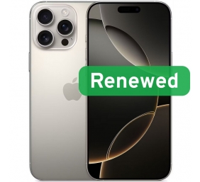 Apple Renewed Grade C | Apple iPhone 16 Pro | Natural Titanium | 6.3 " | OLED | 256 GB | 5G | iOS