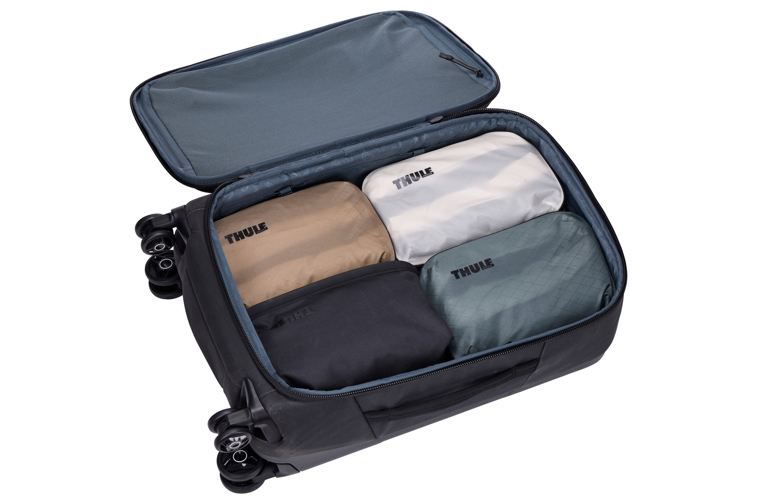 Thule | Compression Packing Cube, Small | Packing Cube | Gentle Beige