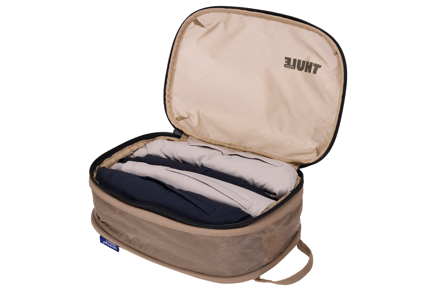 Thule | Compression Packing Cube, Small | Packing Cube | Gentle Beige