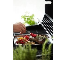 Barbecook | Reusable stainless steel grill pan, 34.5 x 24 x 3 cm | BC-ACC-7079