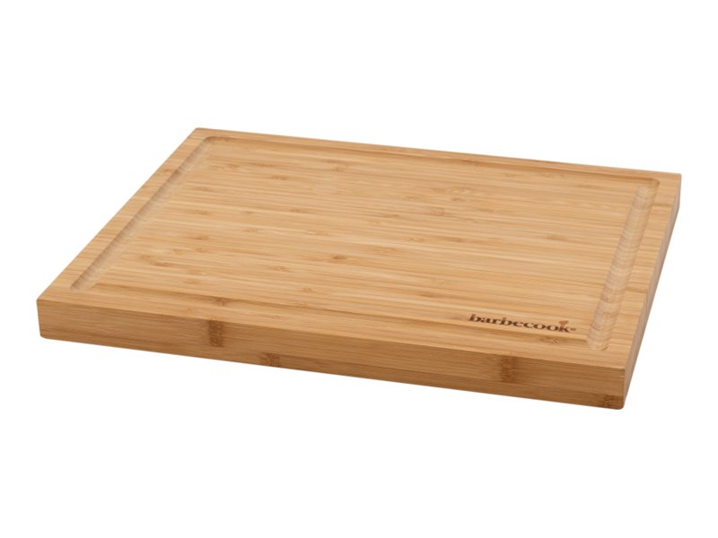 Barbecook | Bamboo cutting board with groove FSC, 40 x 30 x 3 cm (per 3 pcs) | BC-ACC-7306