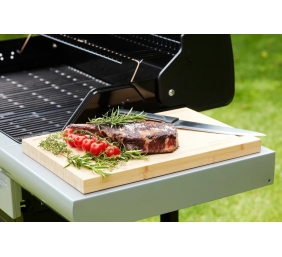 Barbecook | Bamboo cutting board with groove FSC, 40 x 30 x 3 cm (per 3 pcs) | BC-ACC-7306
