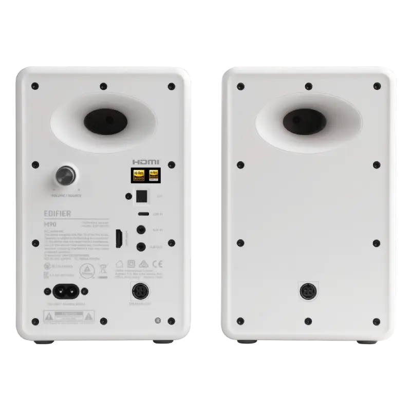 Edifier Compact Active Speaker | M90 | 100 W | Bluetooth | Wireless connection | White