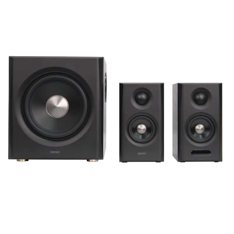 Edifier 2.1 Active Speaker | S355DB | 150 W | Bluetooth | Wireless connection | Walnut