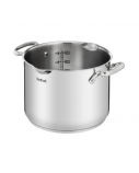 TEFAL | Pot | G7197955 Duetto+ | 6.1 L | Stainless steel | Dishwasher proof | Lid included | Stainless steel