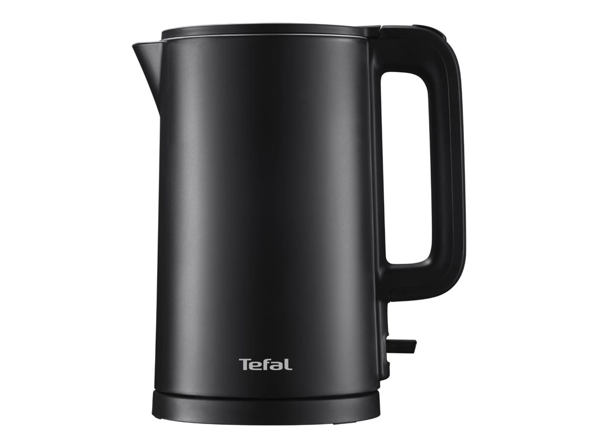 TEFAL | KO1408E0 Thermo Protect | Kettle | Electric | 1500 W | 1.5 L | Stainless steel/Plastic | 360° rotational base | Black