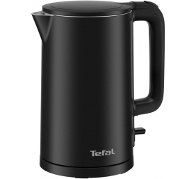 TEFAL | KO1408E0 Thermo Protect | Kettle | Electric | 1500 W | 1.5 L | Stainless steel/Plastic | 360° rotational base | Black