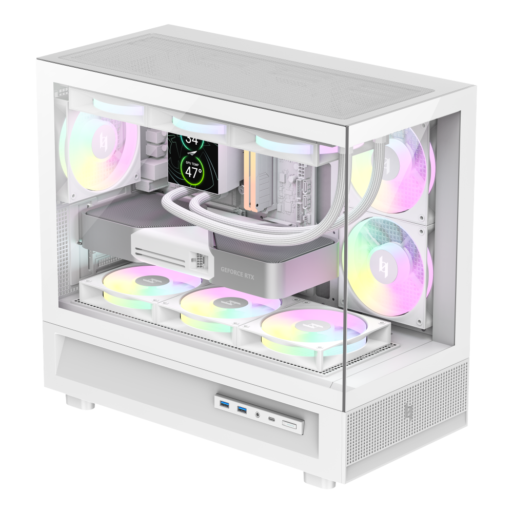 Gamemax Case | NEX C31 WH | MATX/BTF