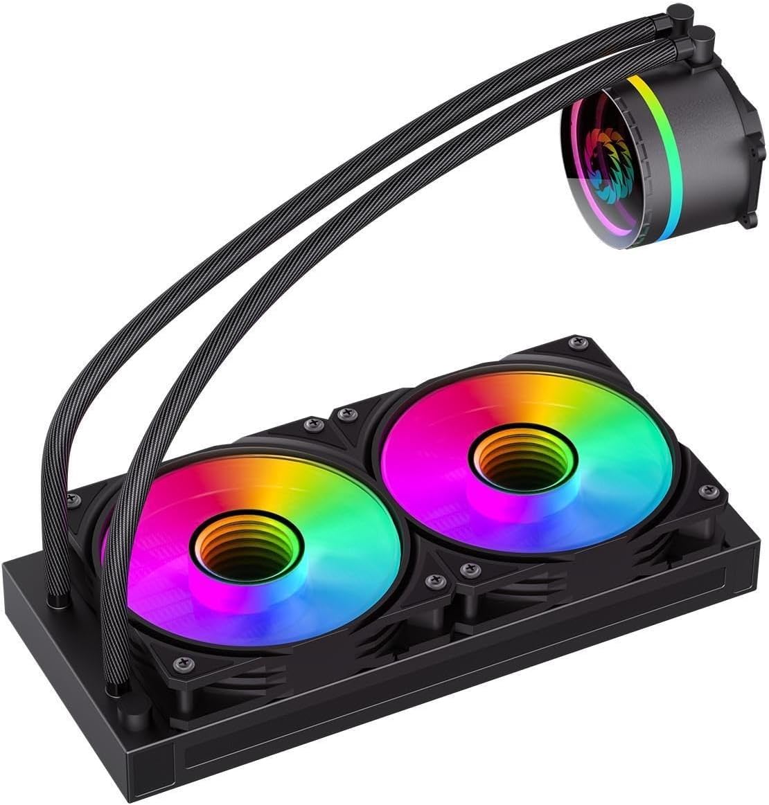 Gamemax CPU Liquid Cooler | ICEBURG 240 INFINITY | Black