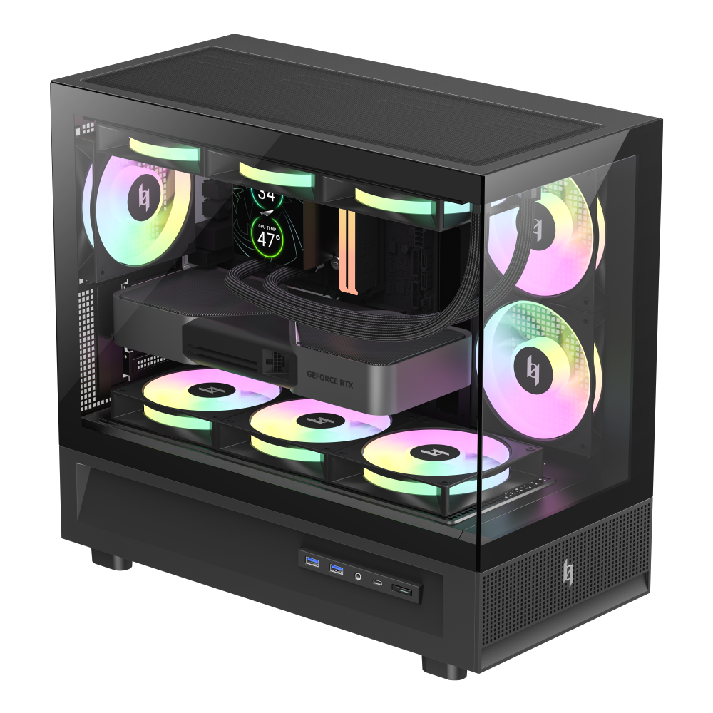 Gamemax Case | NEX C31 BK | MATX/BTF