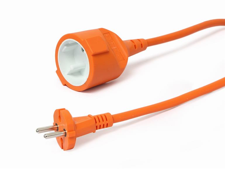 Cablexpert | Power extension cord, 20 m | PC-186XOD-O-20M | Cord | Orange