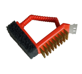 Barbecook | 3-in-1 brush red (24pcs/disp) | BC-ACC-7064