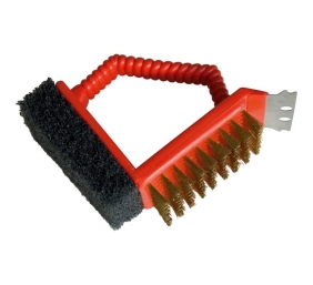 Barbecook | 3-in-1 brush red (24pcs/disp) | BC-ACC-7064