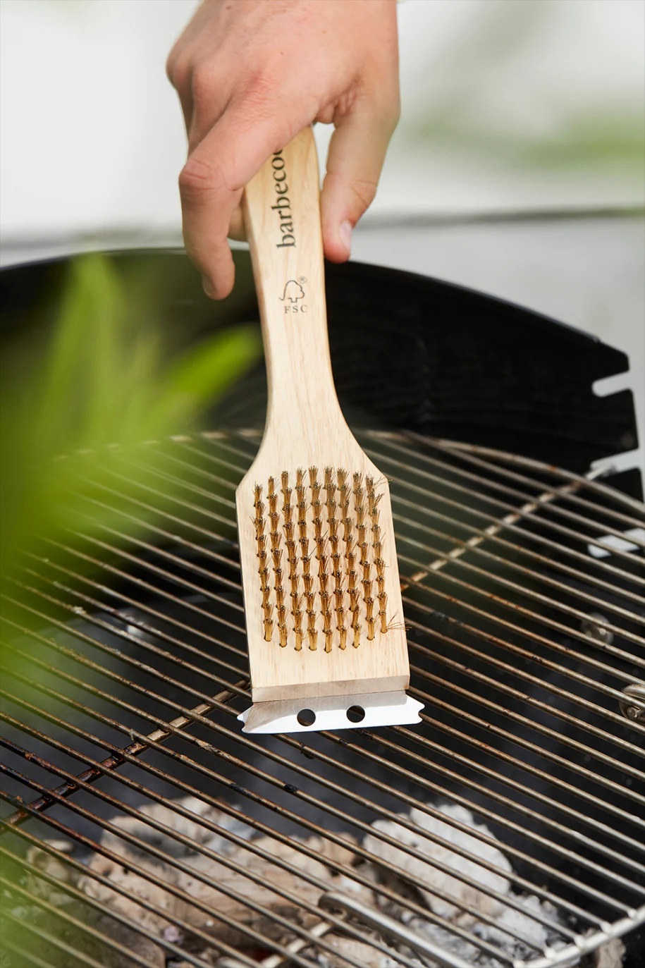 Barbecook | Copper and steel brush FSC, 31 cm | BC-ACC-7074