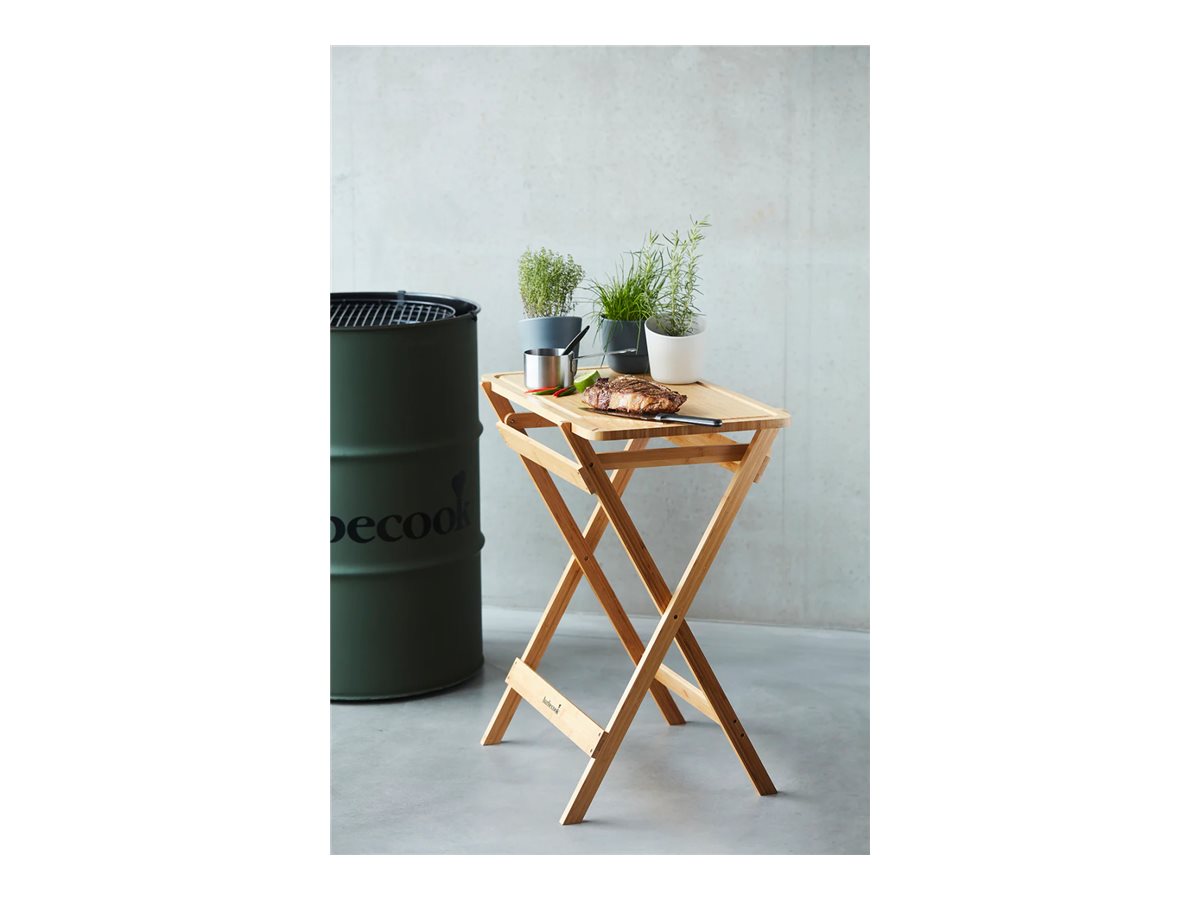 Barbecook | Cutting Table Made of Bamboo, 70 x 43 x 81 cm | BC-ACC-7154