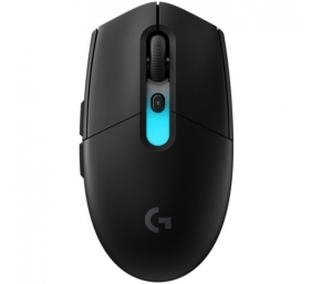 Logitech G305 X SUPERLIGHT Belaidė žaidimų pelė RF Wireless + Bluetooth, 44000 DPI, Juoda