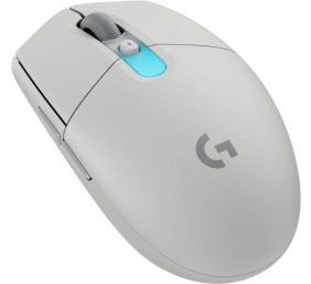 Logitech G305 X SUPERLIGHT Belaidė žaidimų pelė RF Wireless + Bluetooth, 44000 DPI, Balta
