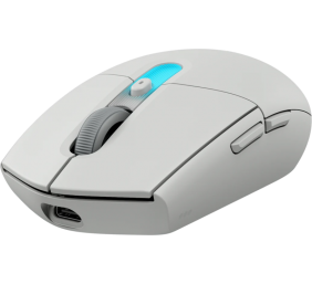 Logitech G305 X SUPERLIGHT Belaidė žaidimų pelė RF Wireless + Bluetooth, 44000 DPI, Balta