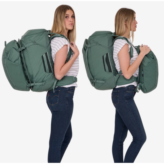 Thule | Landmark, 60 L | Women's travel pack | Hazy Green