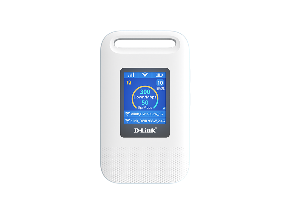 D-Link 4G LTE+ AX600 Wi-Fi 6 Mobile Hotspot | DWR-933W | 802.11ax | Mesh Support No | MU-MiMO No | 4G