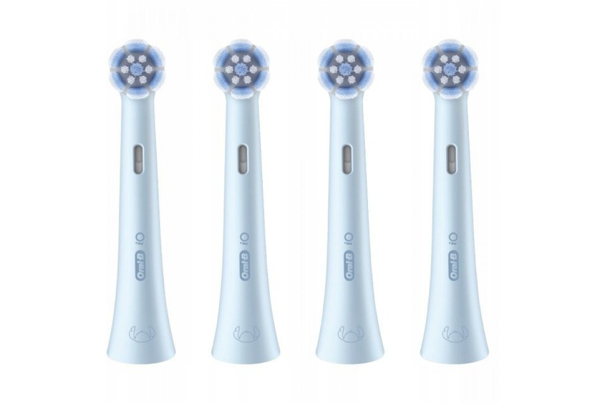 Oral-B | Replacement brush heads | iO kids Refills Stitch | Heads | For kids | Number of brush heads included 4