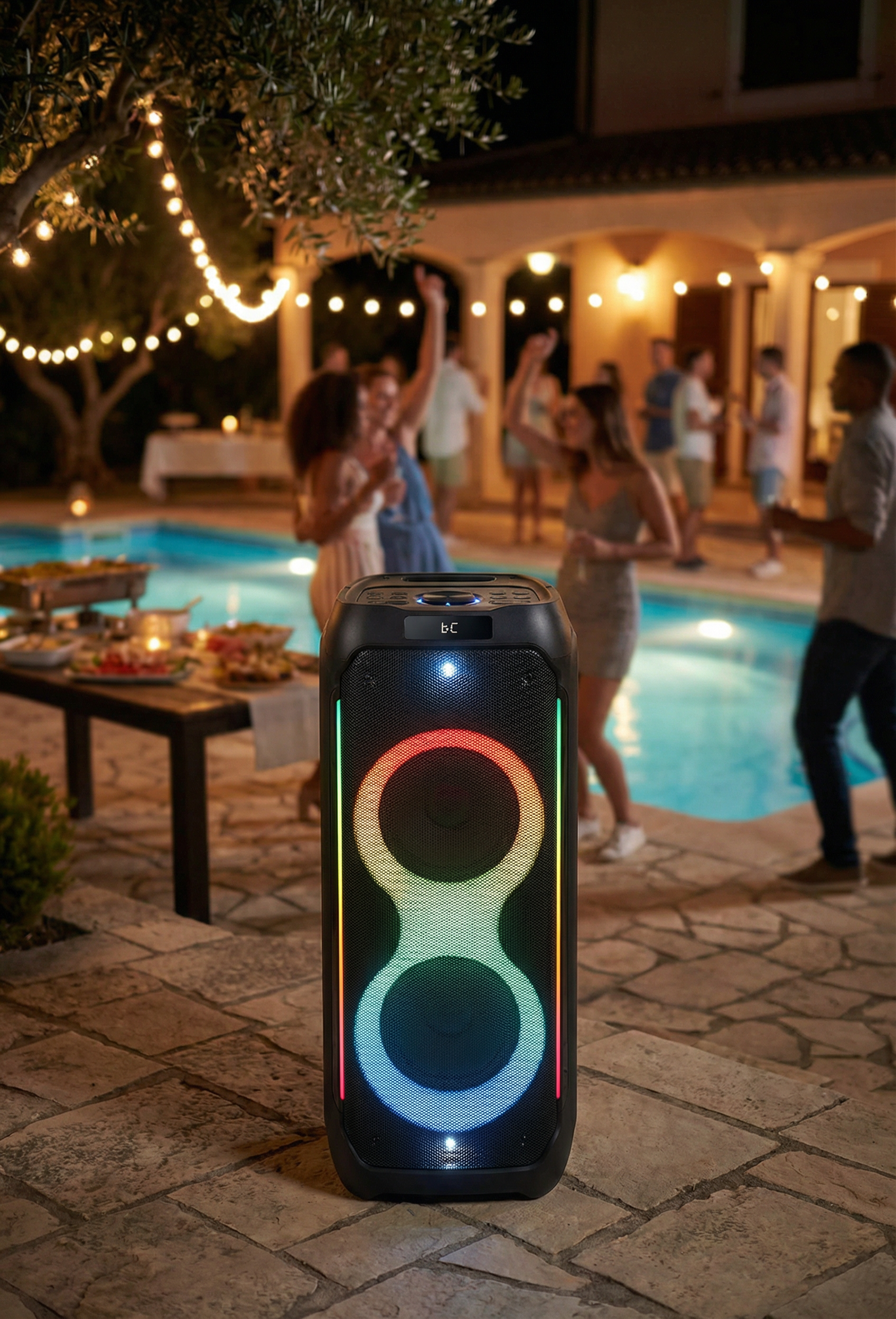 Muse Party Box Speaker | M-1957 DJ | 800 W | Bluetooth | Wireless connection