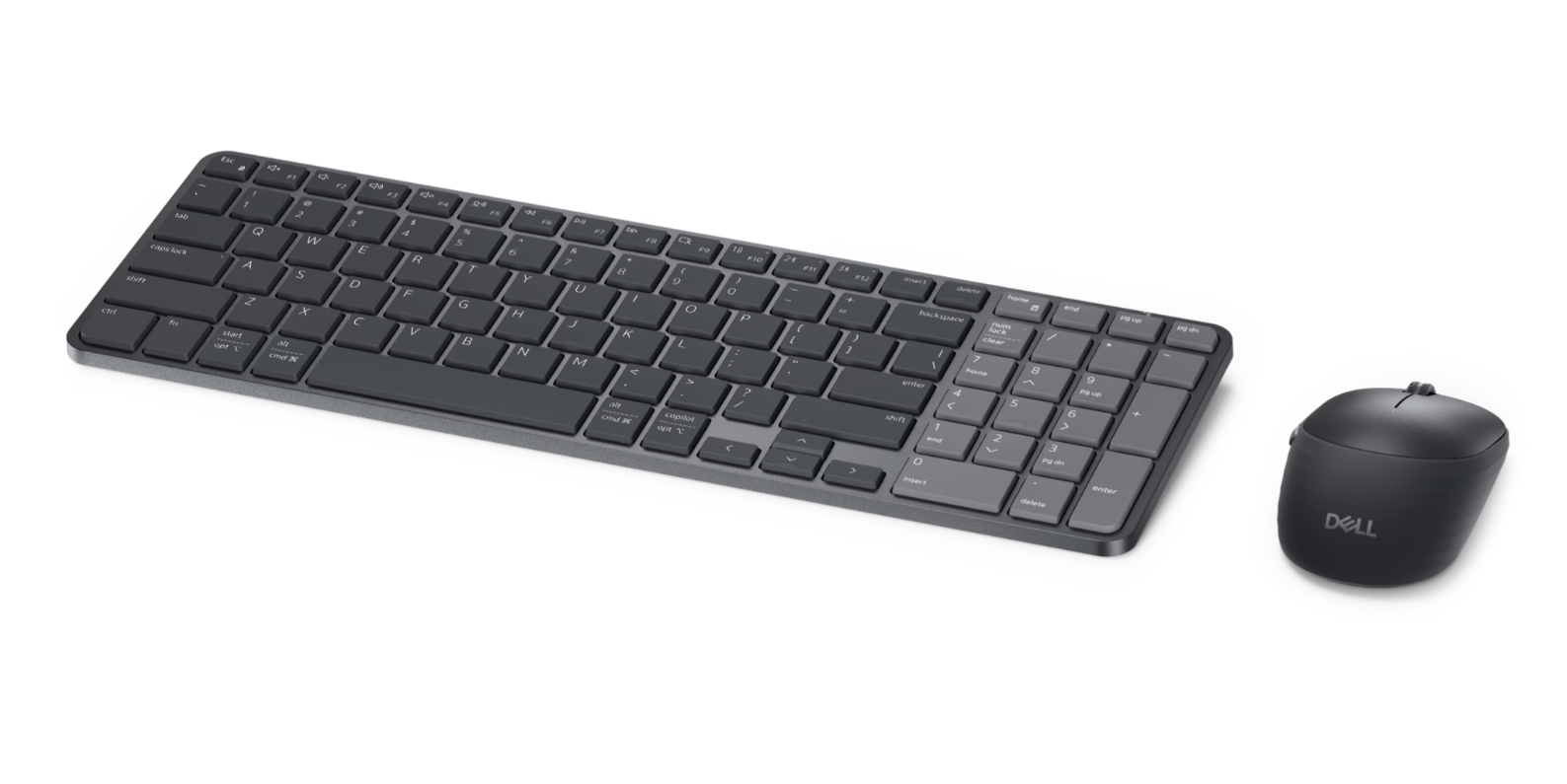 Dell Pro 7 Rechargeable Compact Keyboard and Mouse | KM746 | Keyboard and Mouse Set | Wireless | Mouse included | Estonian