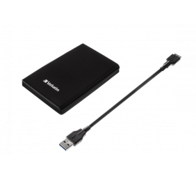 Verbatim 53177 Store 'n' Go USB 3.0 Išorinis kietasis diskas HDD 2TB, iki 4800 Mbit/s 5400rpm, Juoda
