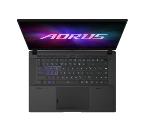 Gigabyte Aorus Master 16 6XJM4EEE64SP | Black | 16 " | WQXGA | 2560 x 1600 pixels | 240 Hz | AMD Ryzen 9 | 9955HX3D | 32 GB | Solid-state drive capacity 1000 GB | NVIDIA GeForce RTX 5070Ti | GDDR7 | 12 GB | Windows 11 Pro | 802.11be | Bluetooth version 5.