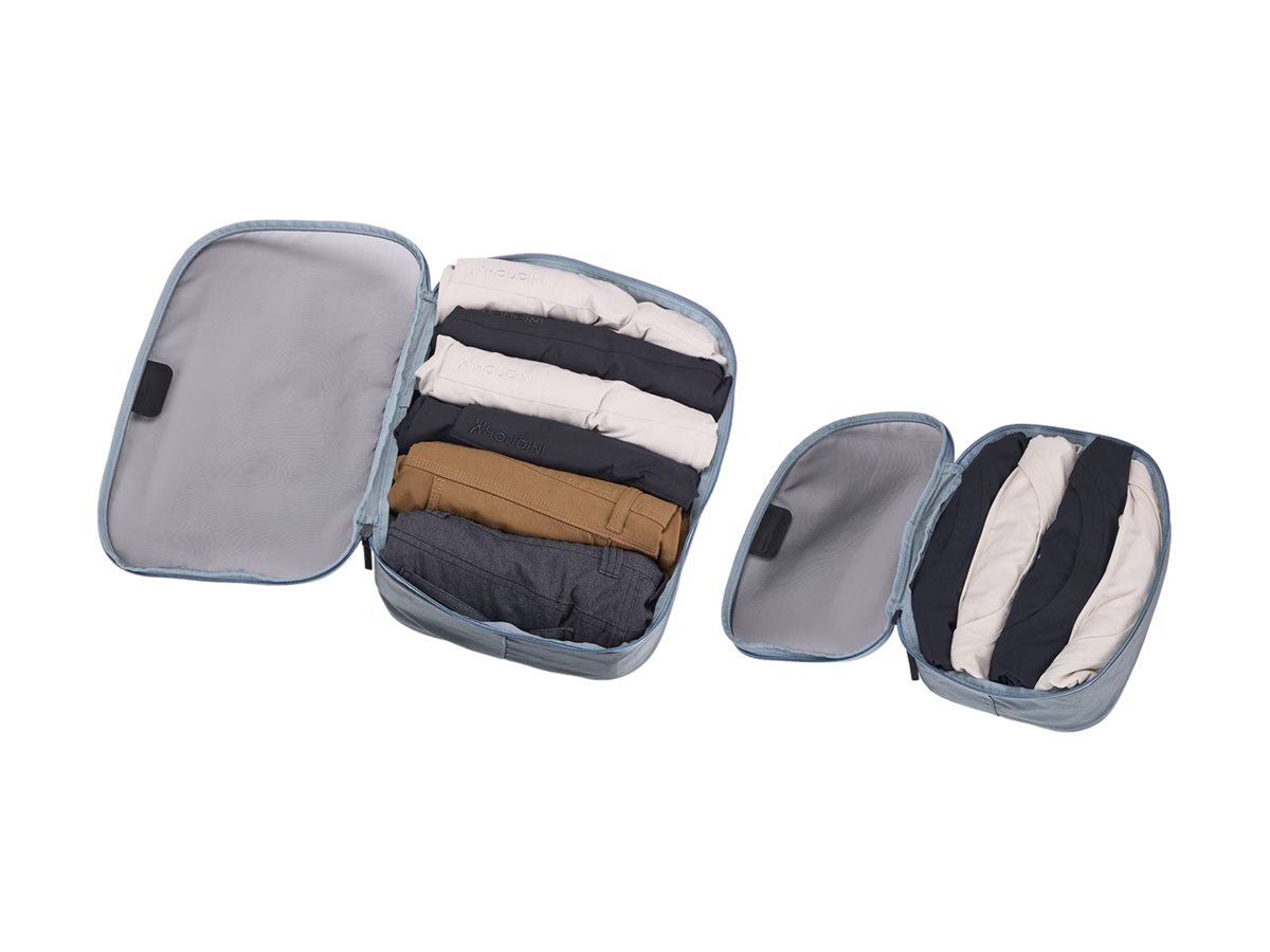 Thule | Packing Cube Set, 1x Medium, 1x Small | Packing Cube | Pond Gray