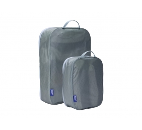Thule | Packing Cube Set, 1x Medium, 1x Small | Packing Cube | Pond Gray