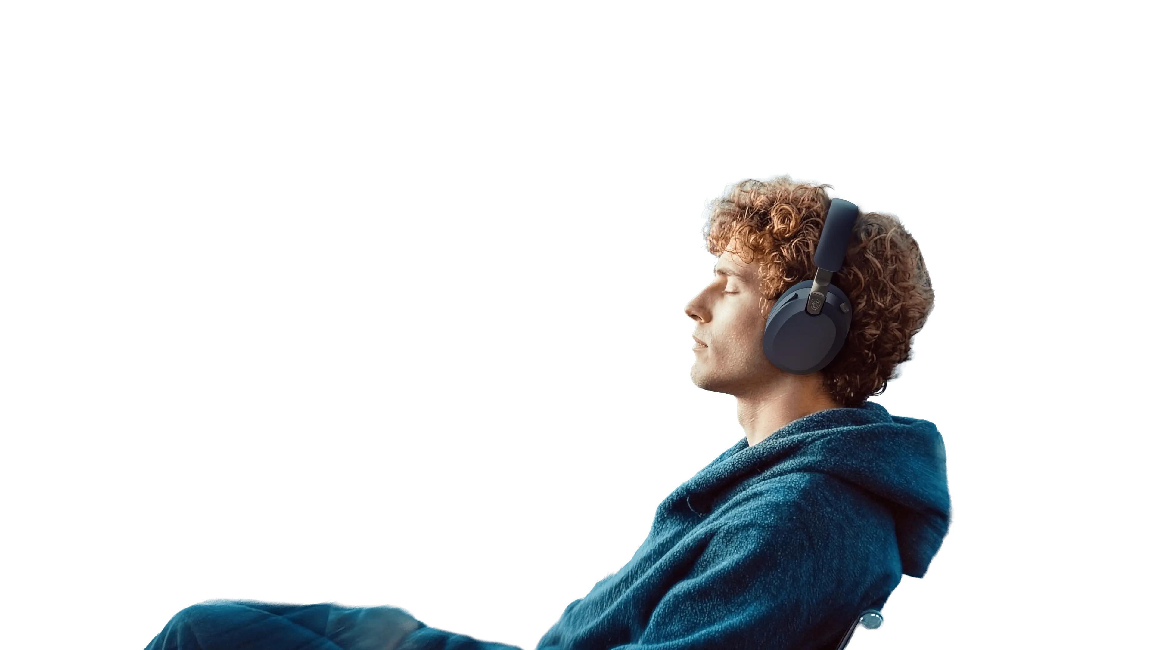 MSI Gaming Headset | MAESTRO 500 WIRELESS | Microphone | Navy
