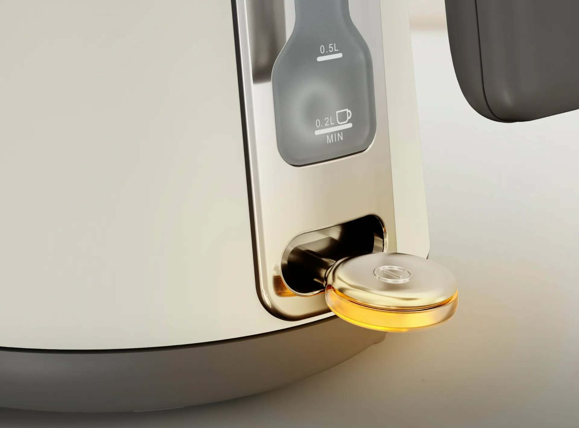 TEFAL Kettle | Collection KI666AE0 | Electric | 2400 W | 1.7 L | Stainless steel | 360° rotational base | Ivory