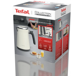 TEFAL Kettle | Collection KI666AE0 | Electric | 2400 W | 1.7 L | Stainless steel | 360° rotational base | Ivory
