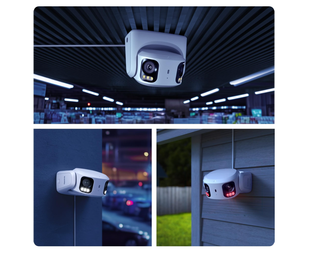 Reolink | Panoramic Protection in 4K | RP-PCT8MD | Dual lens | 8 MP | F2.8mm/F1.6 | IP67 | H.265/H.264 | Micro SD, Max. 512GB